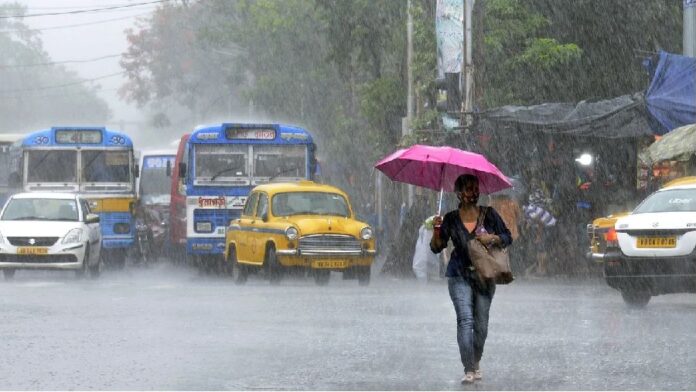 Heavy rainfall by cyclone Asani