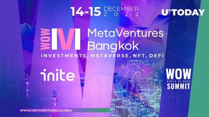 KTT internasional “MetaVentures Bangkok” akan diadakan pada 14-15 Desember